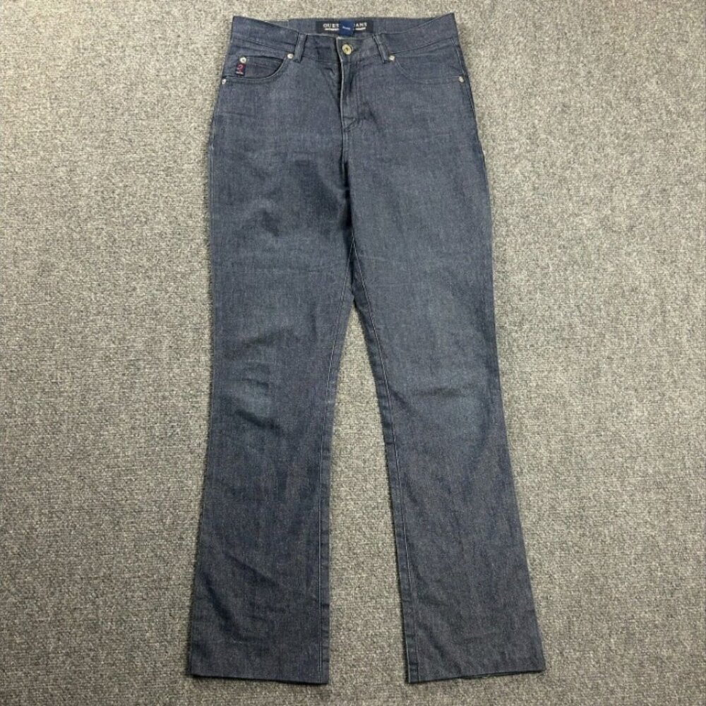 Vintage Guess Pants Womens 28‎ Blue Bootcut Casual 5 Pockets Cotton Blend Adults